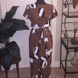 Eva Franco palazzo pant jumpsuit Size 4